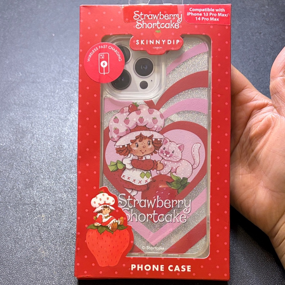 iPhone 13 Pro Max Case - Red and Pink
